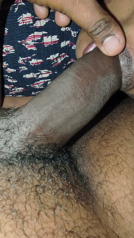 Hi Dears Today a Small Blowjob Because He Jerking Suddenly