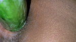 Pooja Put His Hand in His Wife’s Pussy and Inserted Cucumber Hot
