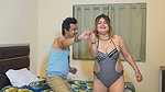 The Girl Interview Bargain in Hotel Room