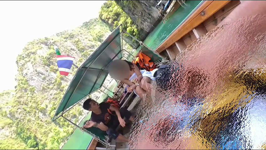 Laura Hidden Lust Thai Boat Dare Pt1