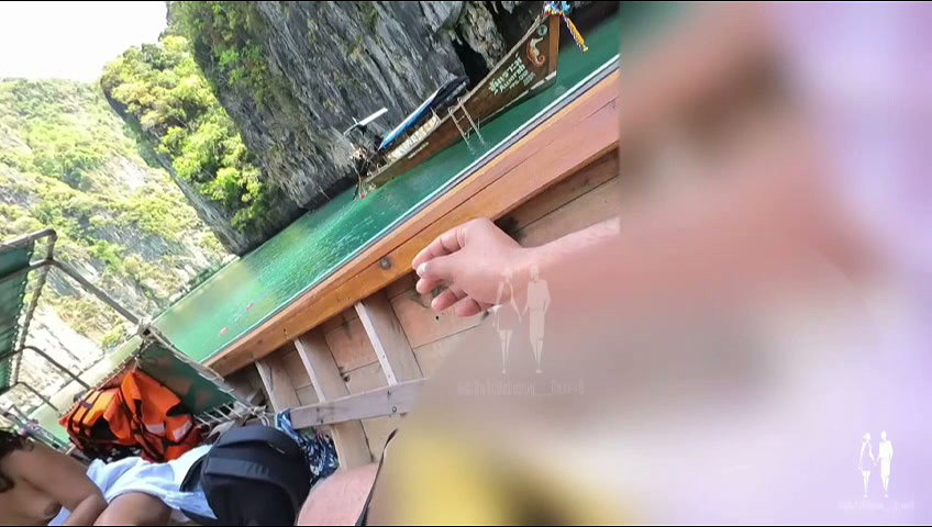 Laura Hidden Lust Thai Boat Dare Pt1