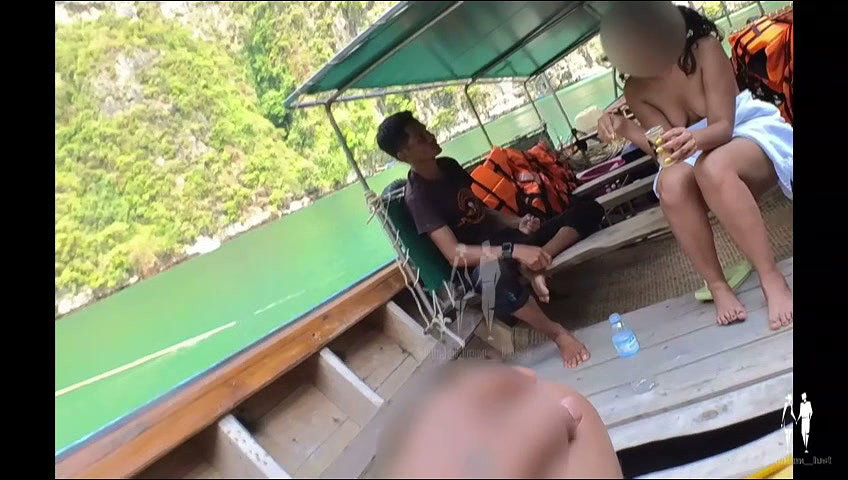 Laura Hidden Lust Thai Boat Dare Pt1