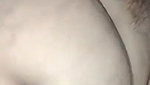 Cum under pussy