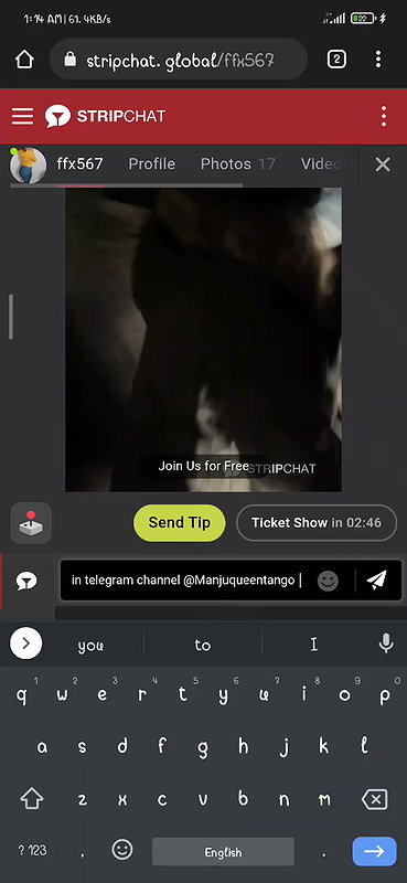 Outdoor stripchat ticket show