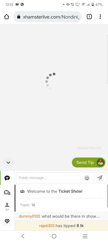 Roy Ticket 30 March stripchat ticket show