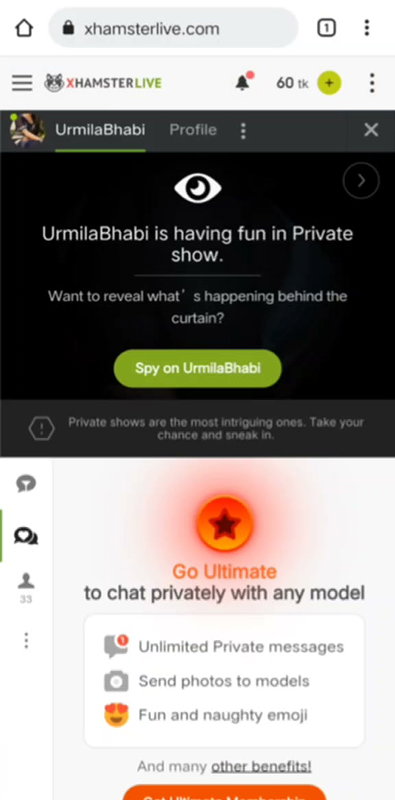 Bhabhi Spy stripchat ticket show