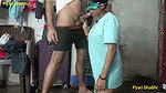 Ass pussy fucking cock sucking pussy sucking breasts sucking milk from the breast and sitting on the cock in doggy style and lying straight on Hindi audio
