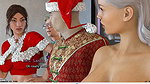 Laura Lustful Secret christmas 2023 Mrs Santa sex with old man during roleplay as his wife