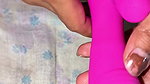 New Dildo, full power vibration in my pussy made me horny for Penis
