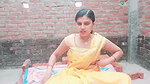 Watching Indian outdoor stepmom take a hot bath makes her stepson go crazy for fucking her