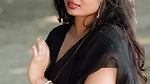 homely girl boobs in blouse sexy navel show