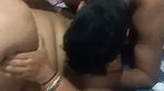 Milf prostitute fucking and squirt with two guy say if anyone want contact her 2