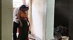 Singh hot scene – Maid-Malik, Saree removed, Navel caressed