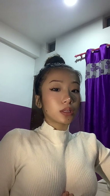 Busty Nepali Tiktoker Sexy Baddie Gf Giving Sensual Blowjob & Getting Fucked 2 15