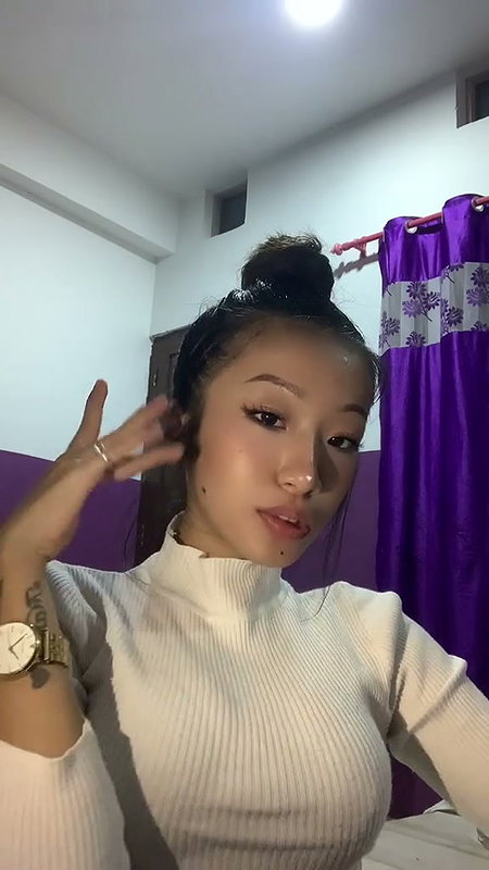 Busty Nepali Tiktoker Sexy Baddie Gf Giving Sensual Blowjob & Getting Fucked 2 15