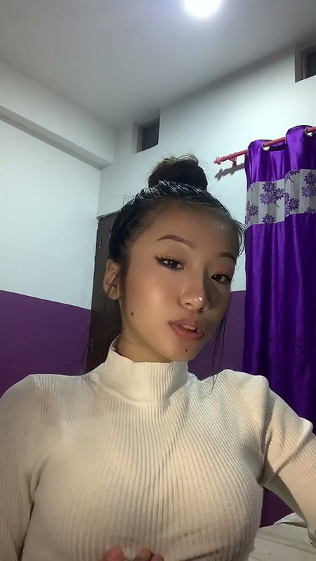 Busty Nepali Tiktoker Sexy Baddie Gf Giving Sensual Blowjob & Getting Fucked 2 15