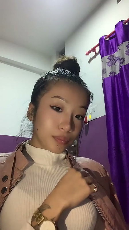 Busty Nepali Tiktoker Sexy Baddie Gf Giving Sensual Blowjob & Getting Fucked 2 23