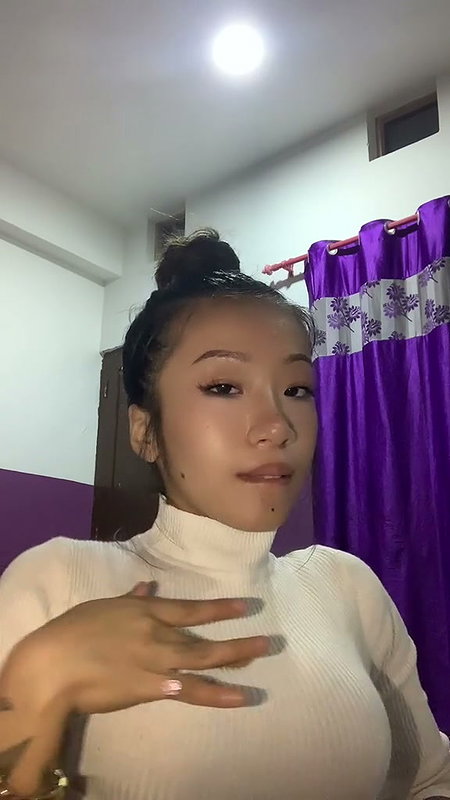 Busty Nepali Tiktoker Sexy Baddie Gf Giving Sensual Blowjob & Getting Fucked 2 26