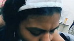Tamil Chubby Busty Bhabhi Giving Sensual Deepthroat Blowjob & Fucking In Maid 9