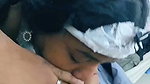 Tamil Chubby Busty Bhabhi Giving Sensual Deepthroat Blowjob & Fucking In Maid 9