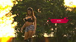 srabani huge wet cleavage and hot navel show seductive act