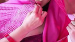 Dipannita Looking So Sexy In Pink Saree