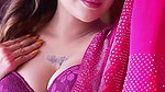 Dipannita Looking So Sexy In Pink Saree
