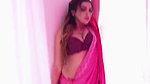 Dipannita Looking So Sexy In Pink Saree