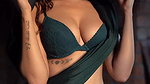 Tempting Girl Looking So Erotic In Saree