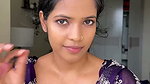 girl open boobs in blouse and hot navel deep show