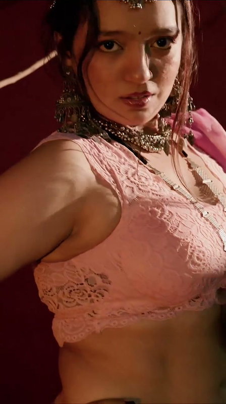 Bhargav Looking So Gorgeous In Pink Dress