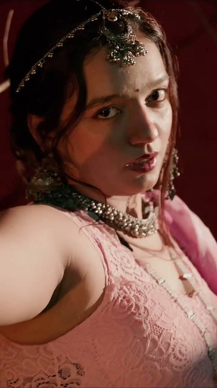 Bhargav Looking So Gorgeous In Pink Dress