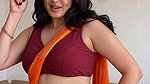 Desi Girl Samaira Hot Navel Show 2