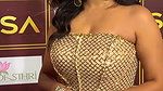 CHENGAPA BUSTY BOOBS SEXY IN OFF SHOULDER DRESS HQ VIDEO 2