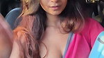 KHAN POPPING BOOBS CLEAVAGE IN SAREE 2