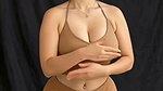 Ritvi Hot Cleavage And Navel Show