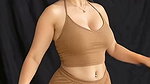 Ritvi Hot Cleavage And Navel Show
