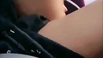 Sara showing her boobs, ass and fingering her pussy on tango live with face