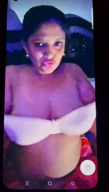 Anu showing big boobs on tango live with face