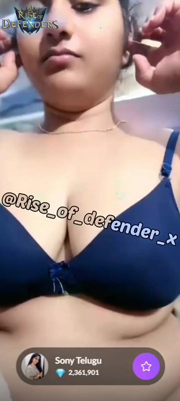 Sony Telugu showing nude body on tango live with face