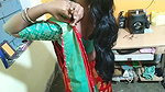 Bihari vlogger saree draping 1
