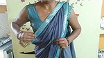 Bihari vlogger saree draping 2