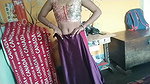 Bihari vlogger saree draping 3