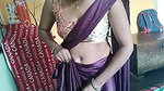 Bihari vlogger saree draping 3