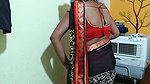 Bihari vlogger saree draping 4