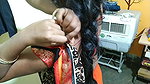Bihari vlogger saree draping 4