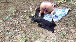 Desi fatty auntyy outdoor fun video 1