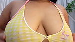 Chubby Girl  Amesha Show Her Big Boobs And Curves