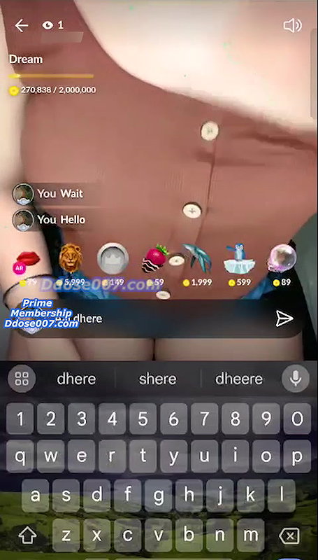 Famous Insta Influencer !sha Full Nude on Tango Show Boobs and Pussy masturbating