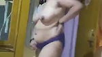 Chubby Mom Nude Captured By Son When Changing